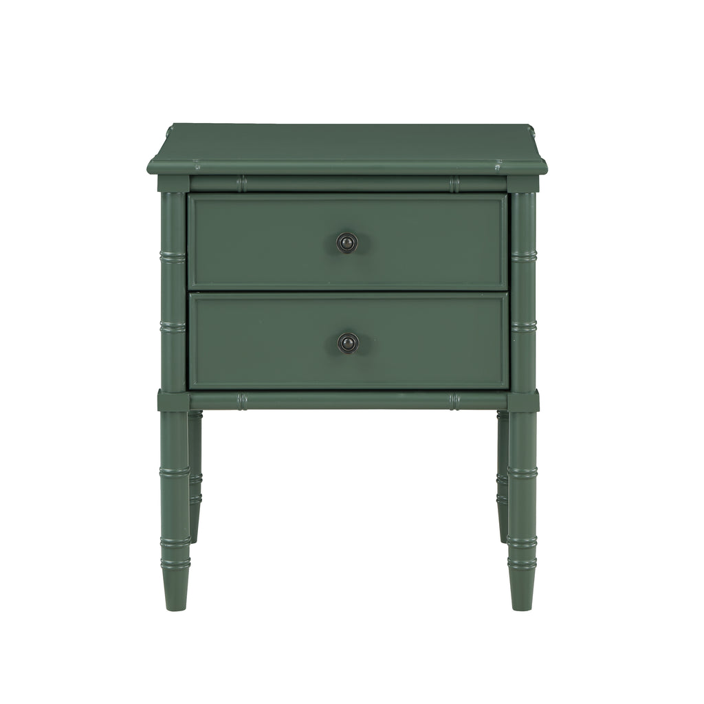 Emmett 2 Drawer Nightstand - Vintage