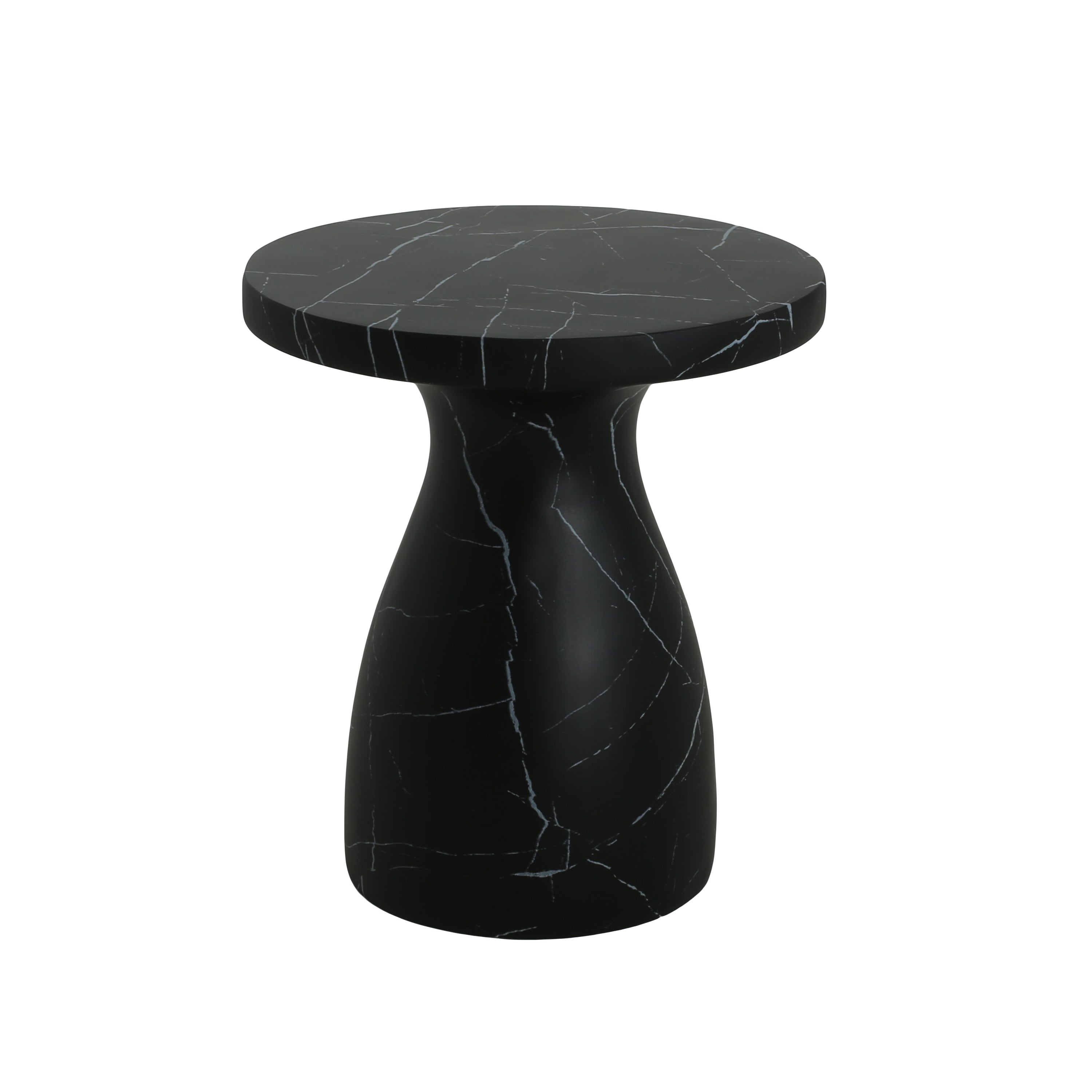 Outdoor Travertine MGO Side Table