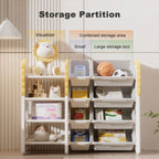 Kids Bookshelf and Toy Storage
