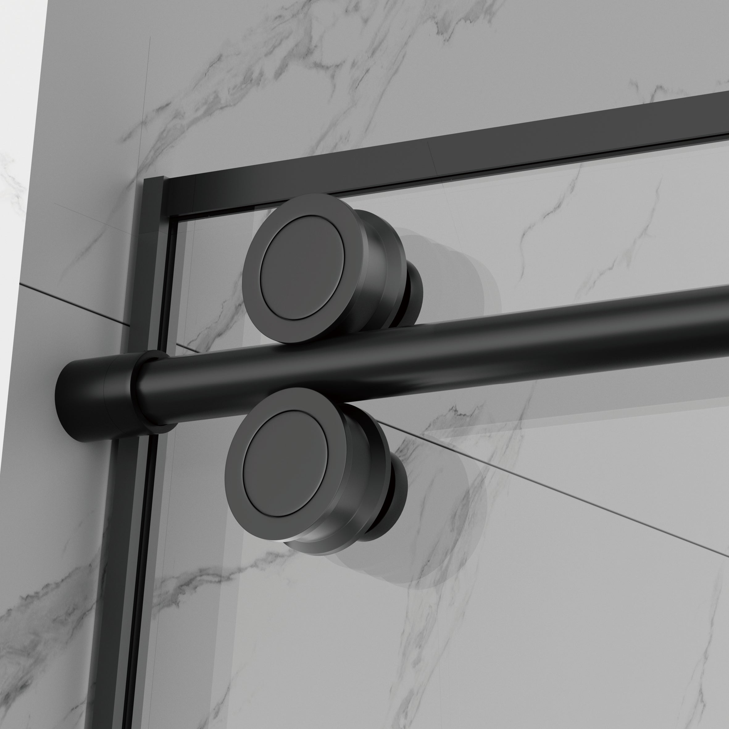 Adjustable Matte Shower Doors