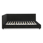 Queen Size Upholstered Tufted Bed Frame