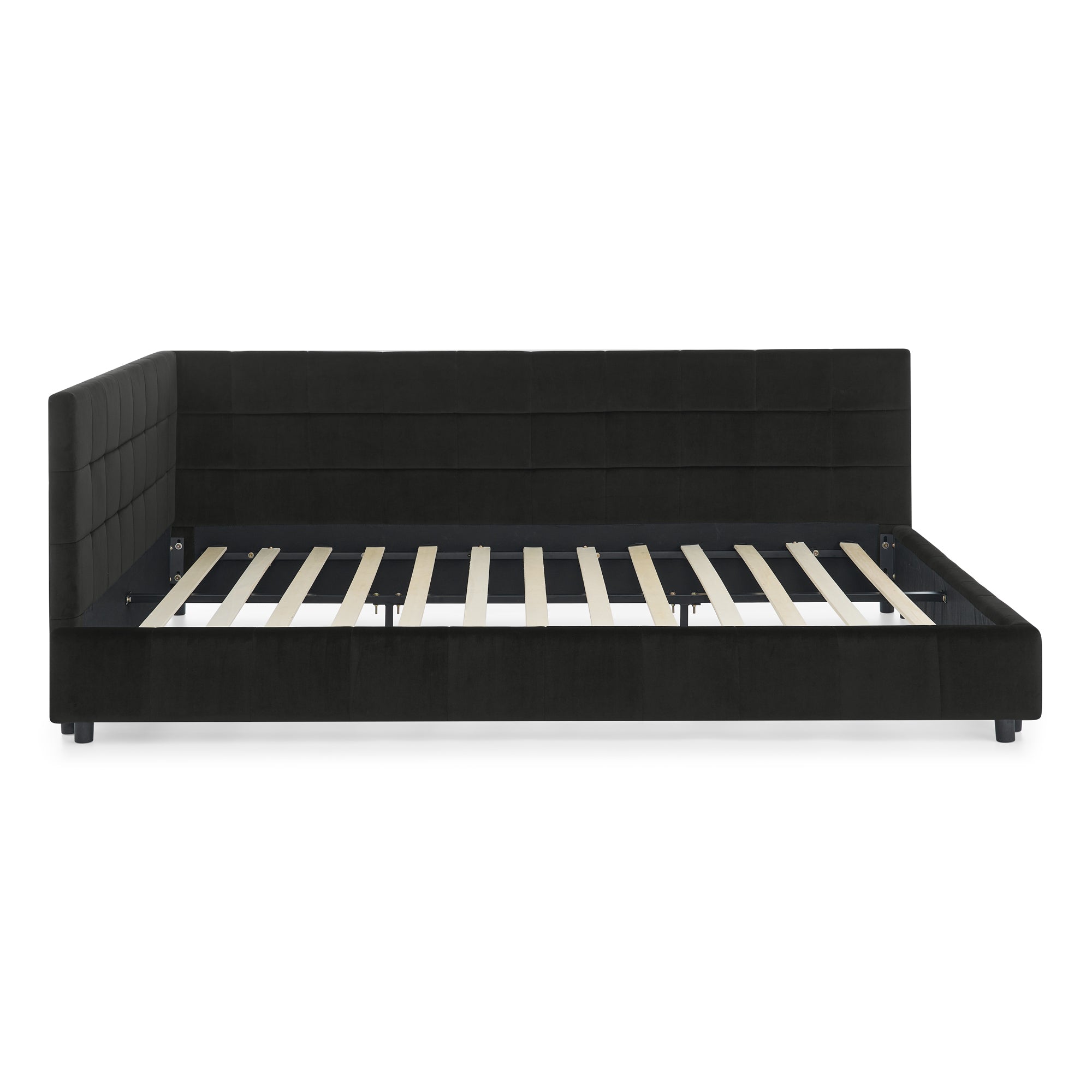 Queen Size Upholstered Tufted Bed Frame