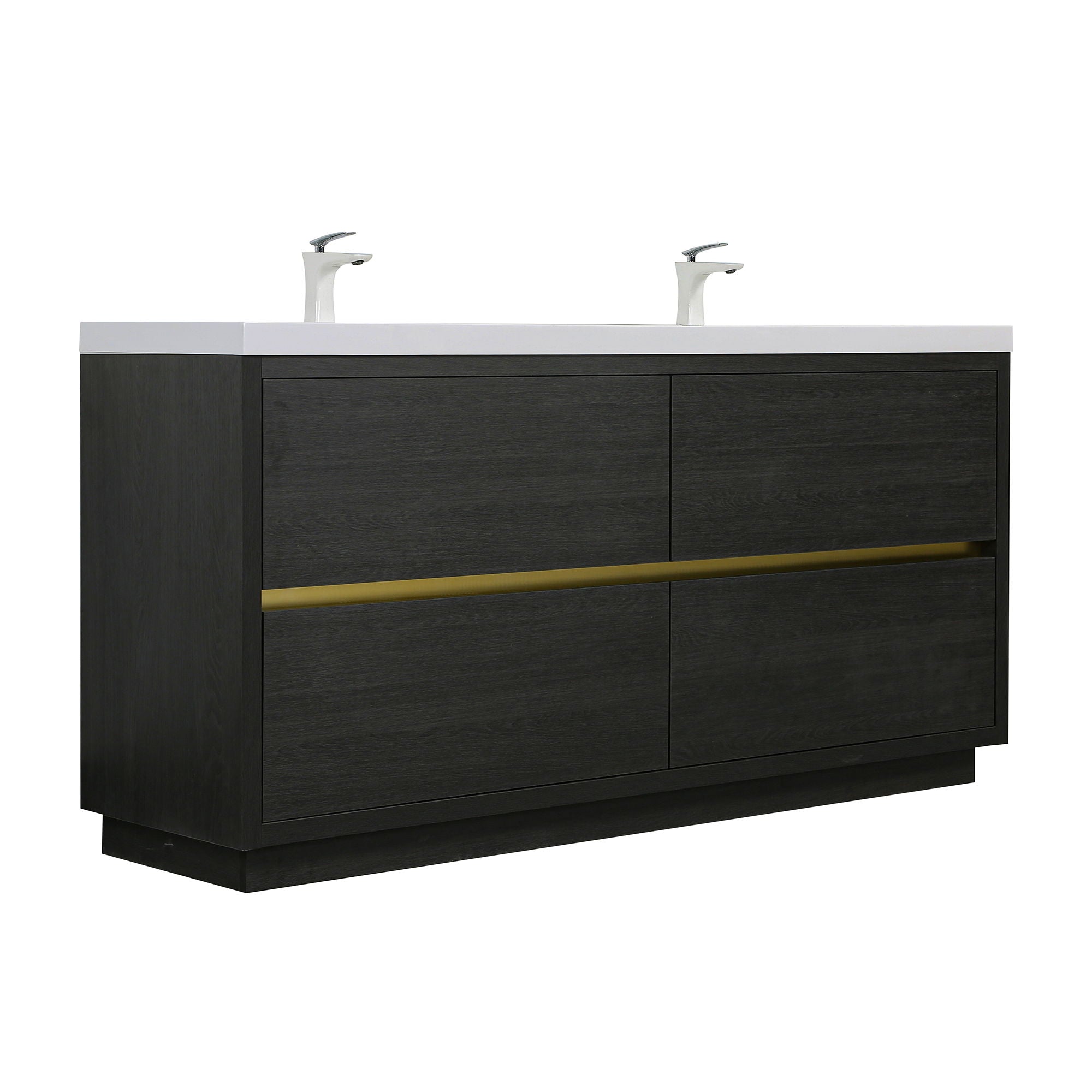 Bathin Freestanding Bathroom Vanity With Double Sinks