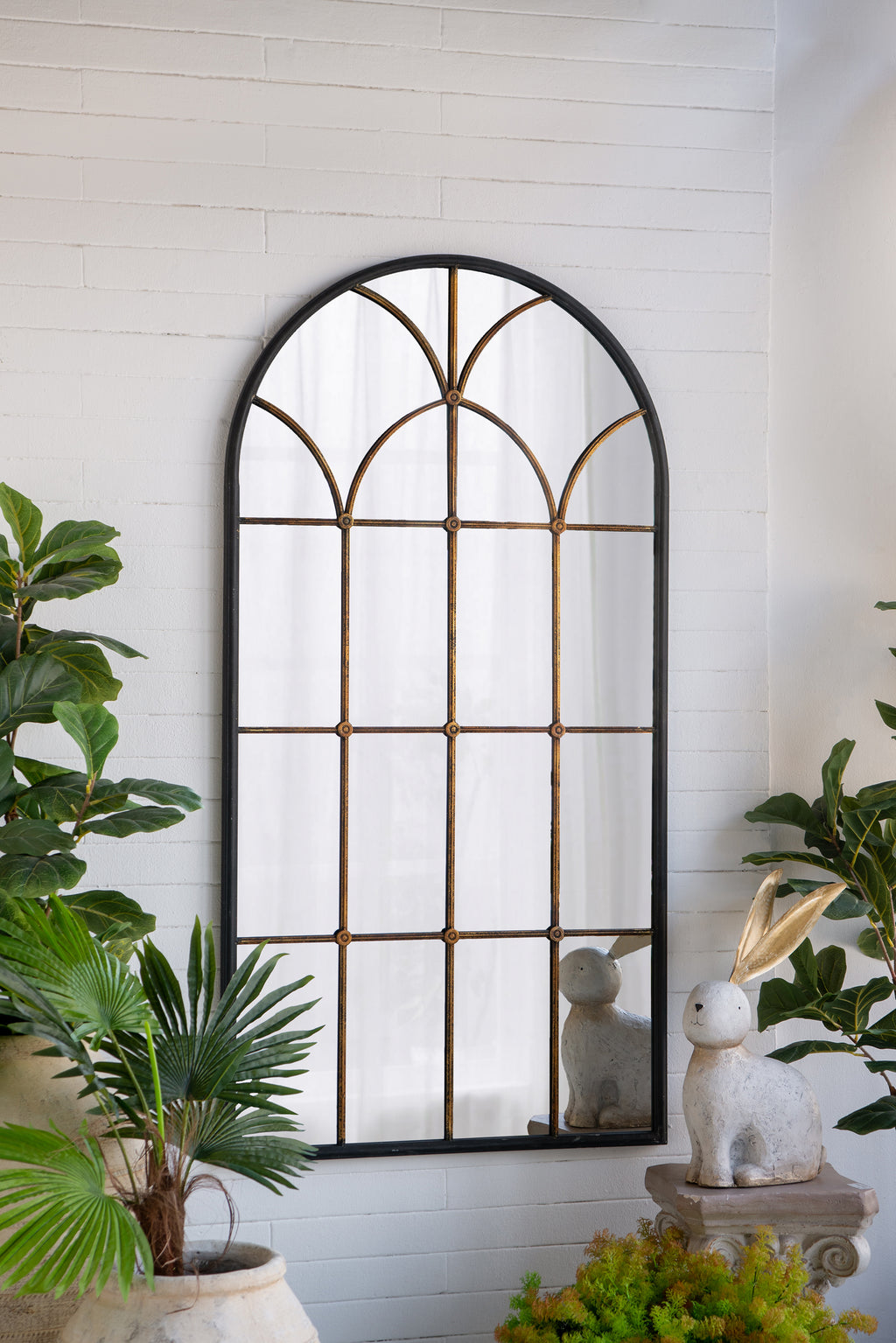 34x65.5" Arched Full-Length Mirror