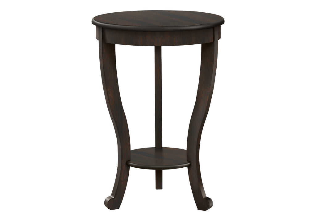 2-Tier Round Accent Table