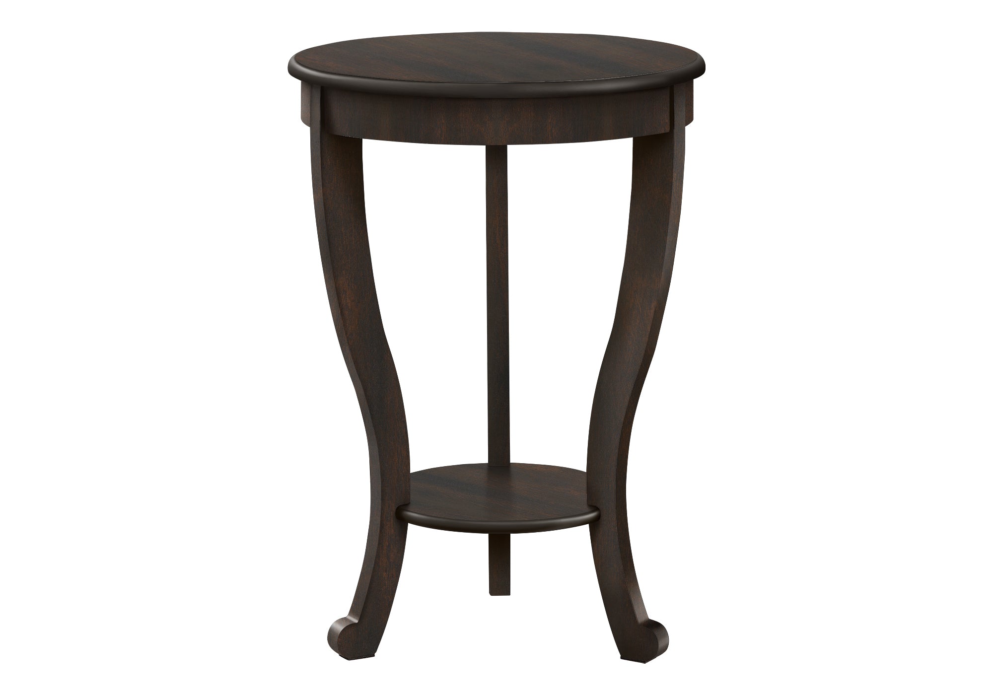 2-Tier Round Accent Table