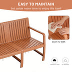 Summer 1-Piece Indoor/Outdoor 3-Seater Sofa