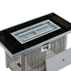 K&K 43" Propane Gas Fire Pit Table
