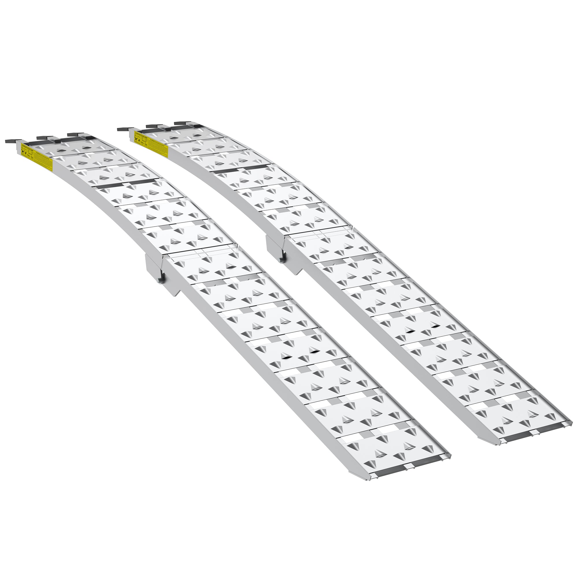 7.5FT Heavy Duty Aluminum Loading Ramp Set for Pickup Trucks