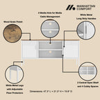Landen 47" Metal Storage Cabinet
