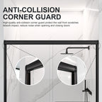 44"-48"W*72" H Semi-Frameless Double Sliding Shower Door
