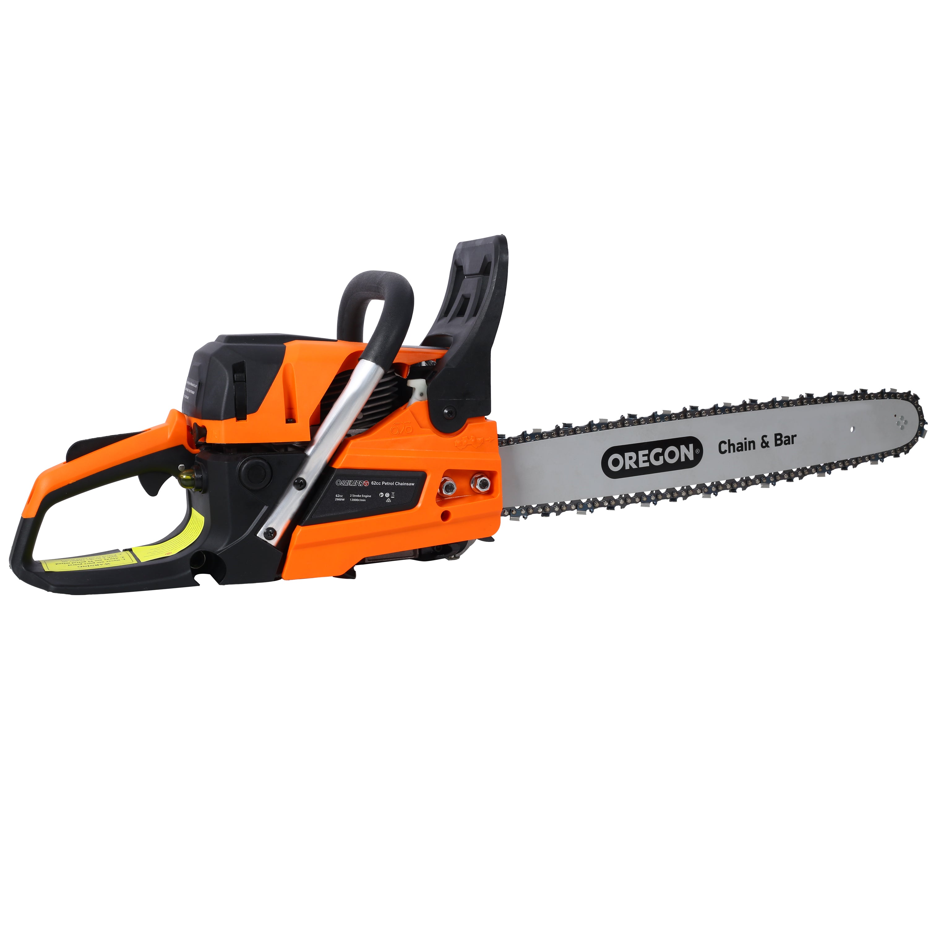 62CC Gas Powered Chainsaw, 20 Inch Oregon Chain & Bar