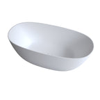 69'' Freestanding Bathtub Resin Stone Soaking Bathtub