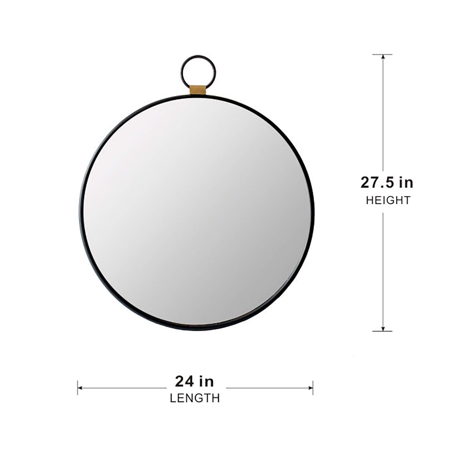 24" x 27" Wall Mirror