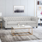 Chesterfield-Style 3 Seater Sofa