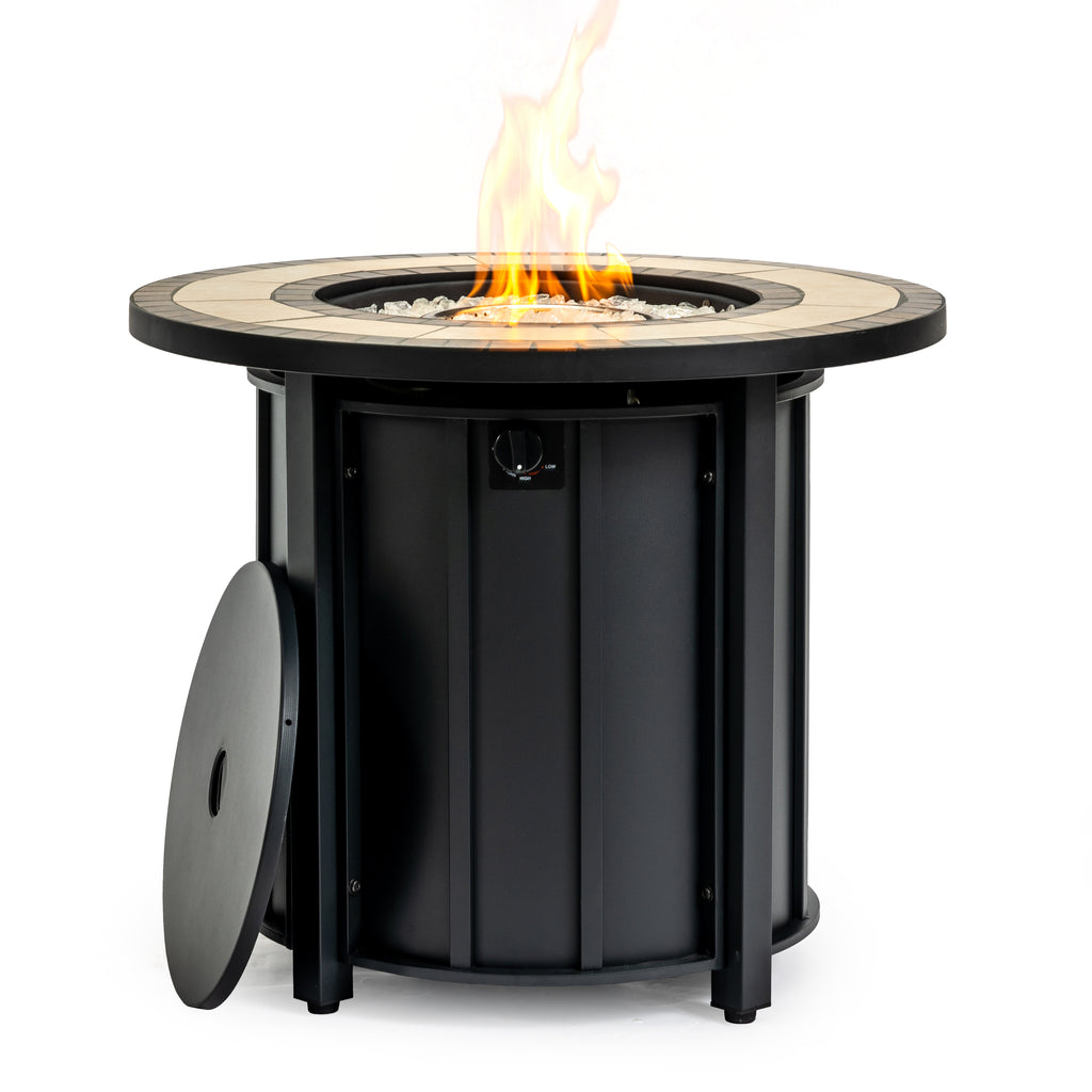30" Propane Gas Fire Pit Table