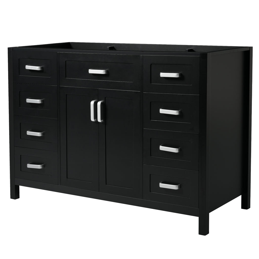 47" Bathroom Vanity without Sink, Cabinet Only