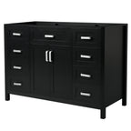 47" Bathroom Vanity without Sink, Cabinet Only