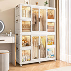 Portable Wardrobe Closet Storage Organizer