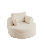 50"L Corduroy Sponge Single Sofa