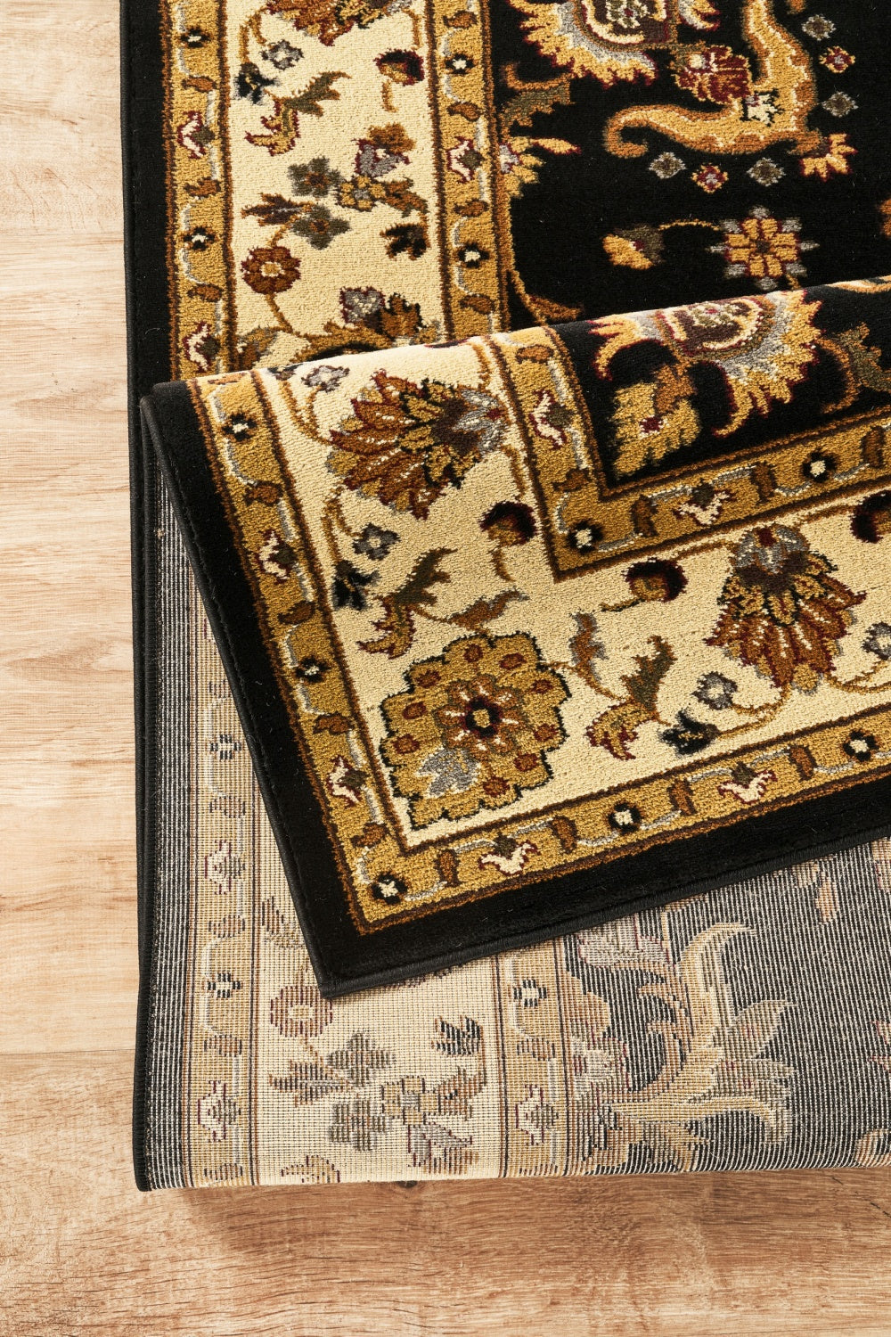 Classic GC_VIN5007 Black Area Rug