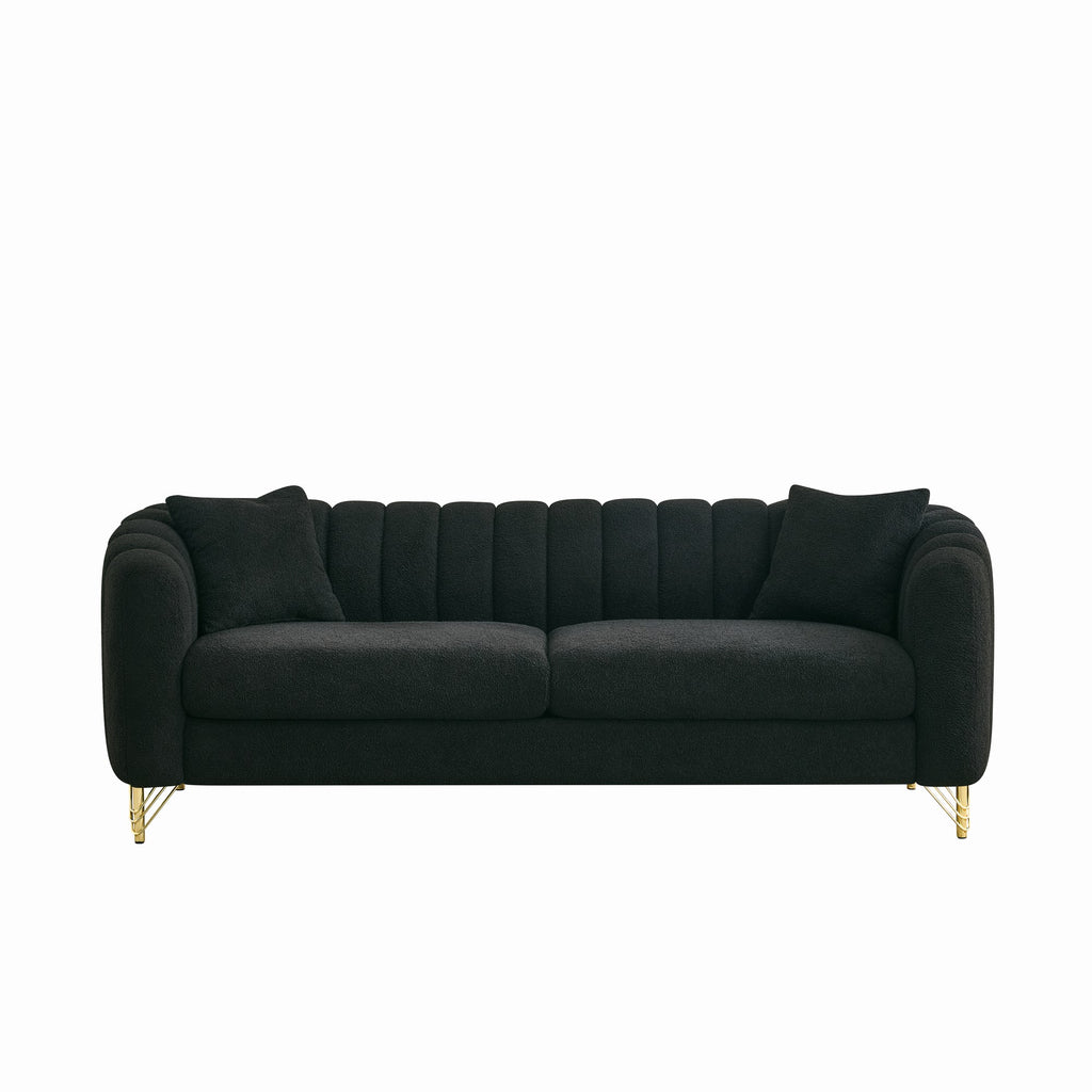 85" Oversized Chenille Sofa
