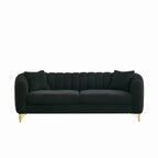 85" Oversized Chenille Sofa