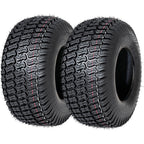 Set of 2 15x6.00-6 Lawn Mower Tires
