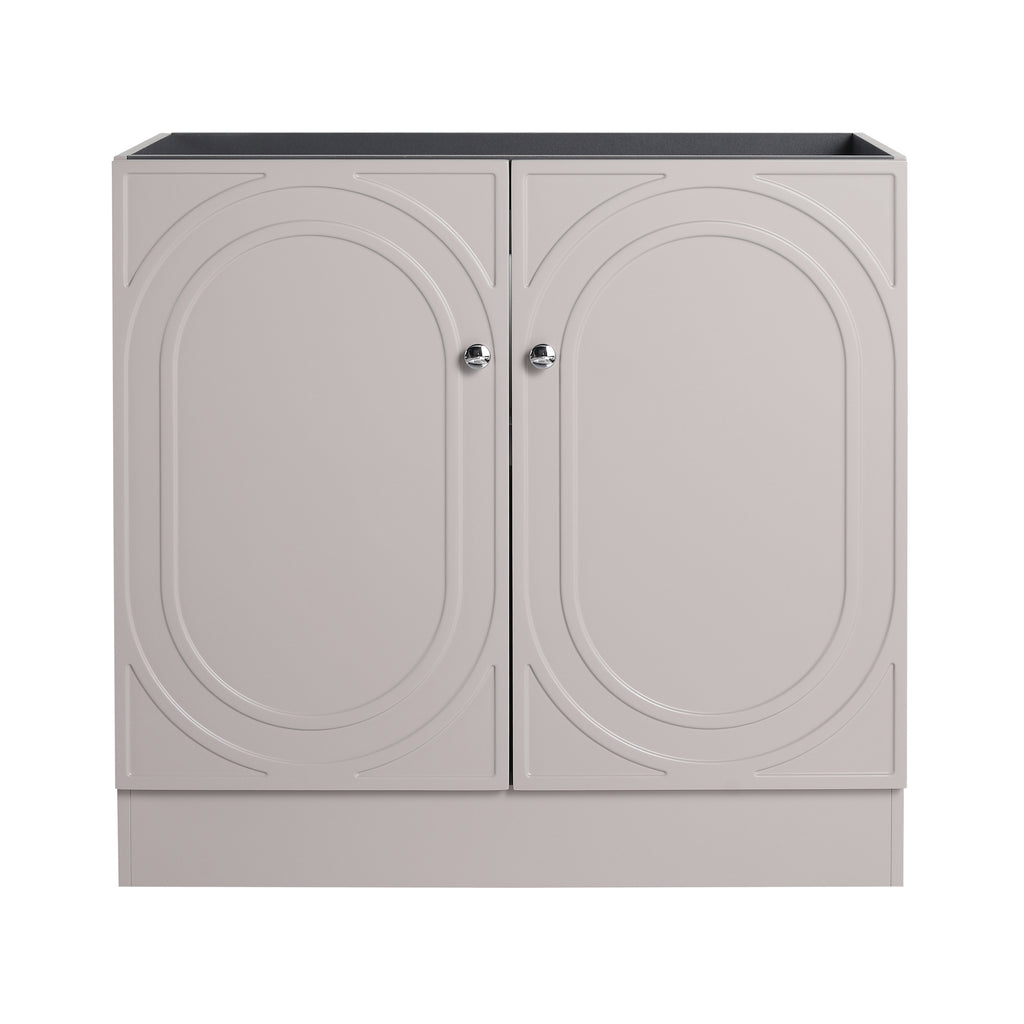 36" Freestanding Bathroom Vanity & 2 Soft-Close Cabinet Doors
