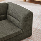 Oversized Pet Sofa, Curved Armrest Rectangular Dog Sofa