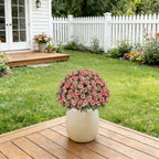 24-Inch Artificial Rose Decoration in Pink