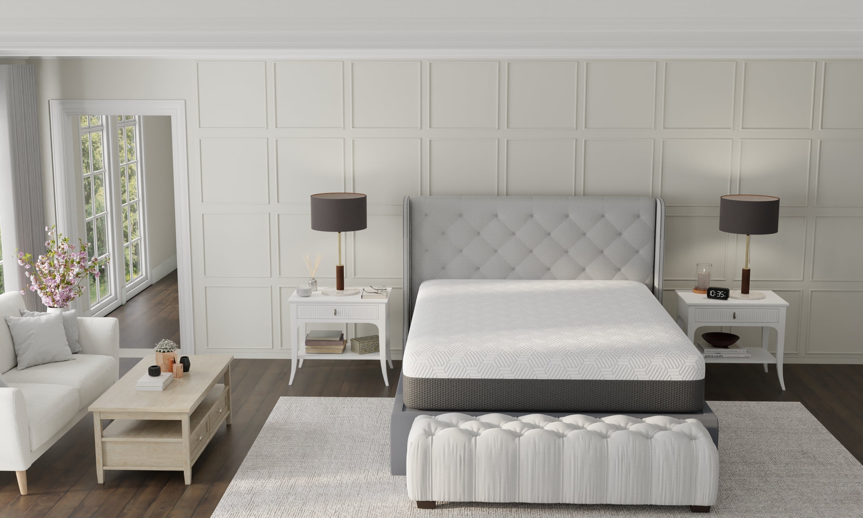 Pur Chill 12" California King Soft Mattress With Phase Change Cooling Fabric