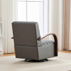 30.7" Modern Upholstered 360° Swivel Accent Chair