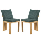 Indoor Boucle Dining Chair Set of 2