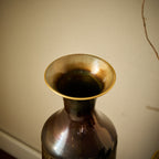 Hand-Forged Metal Vases Set of 3