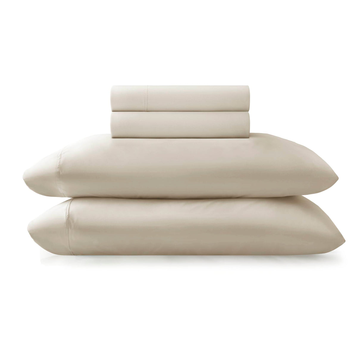 4-Piece Cal King Stretch Jersey Sheet Set