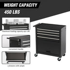 4-Drawer Rolling Tool Chest with Wheels