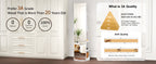 360° Rotating 66" x 17.8" Multifunctional Full Length Mirror