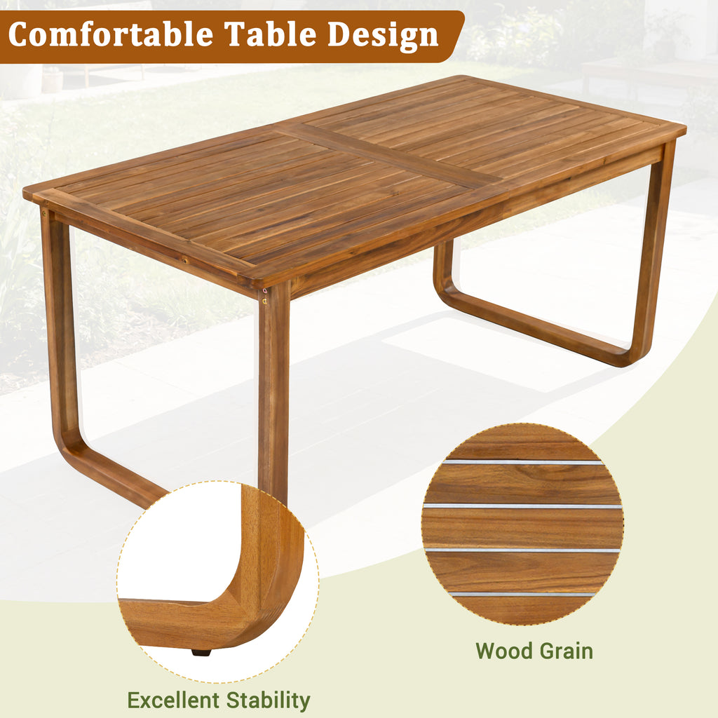 7 Pieces Patio Dining Set