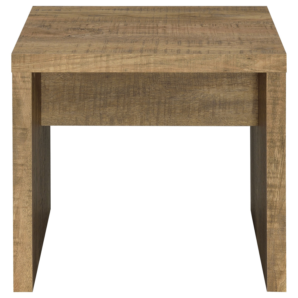 Brianna Mango Square Engineered Wood End Table
