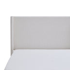 Hale Upholstered Wingback Bed - Queen Size