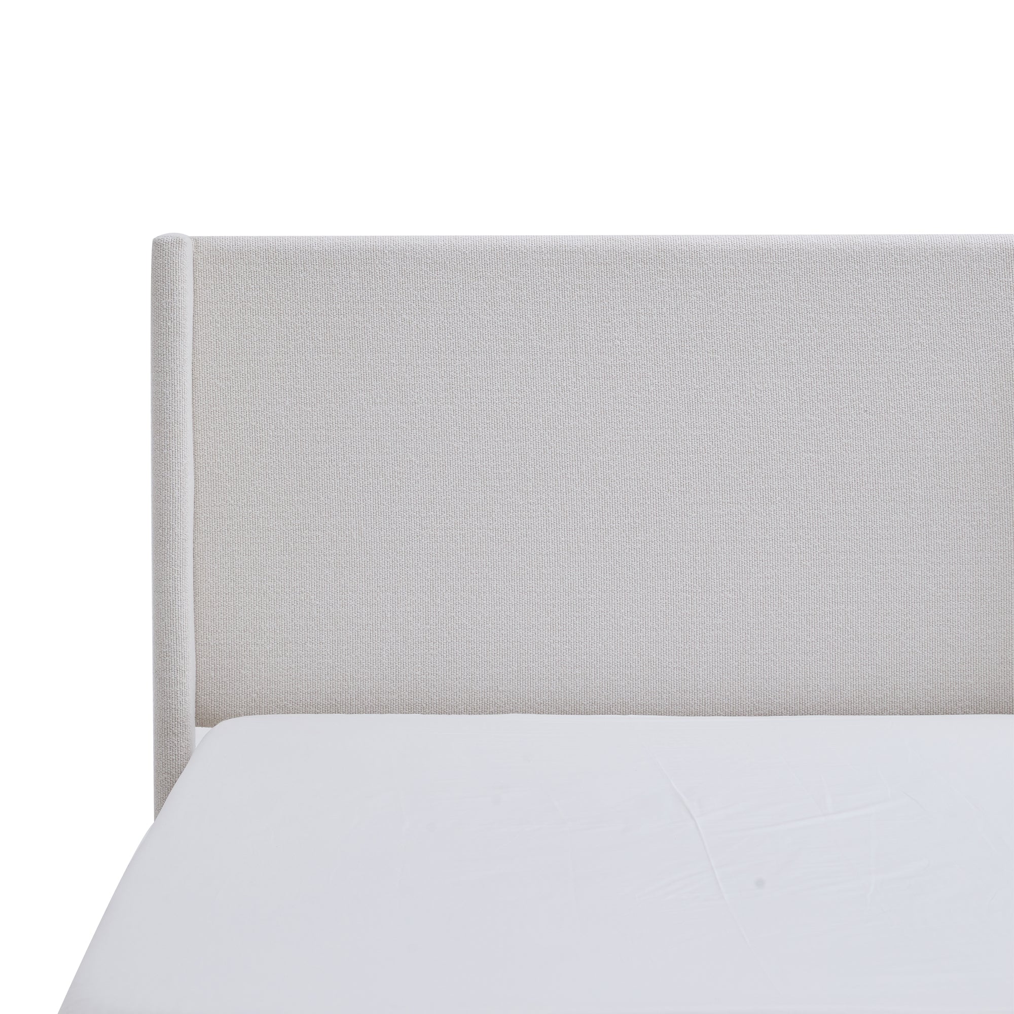 Hale Upholstered Wingback Bed - Queen Size