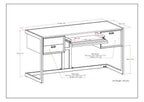 Hampden Desk - Weathered Grey