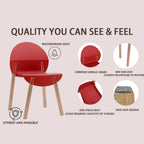 Summer 4-Pack Crimson Patio Furniture Set