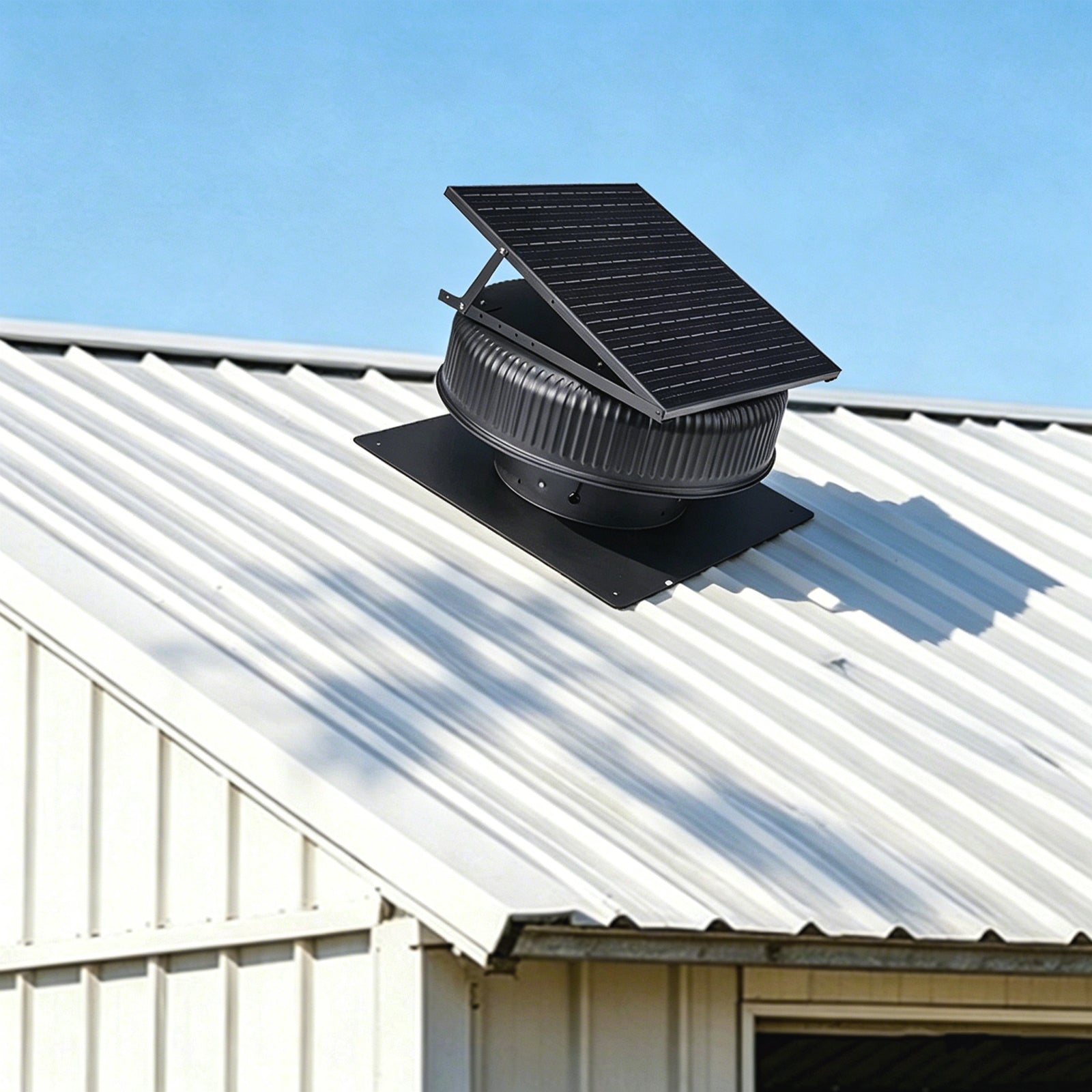 12" Adjustable Solar Roof Vent Fan