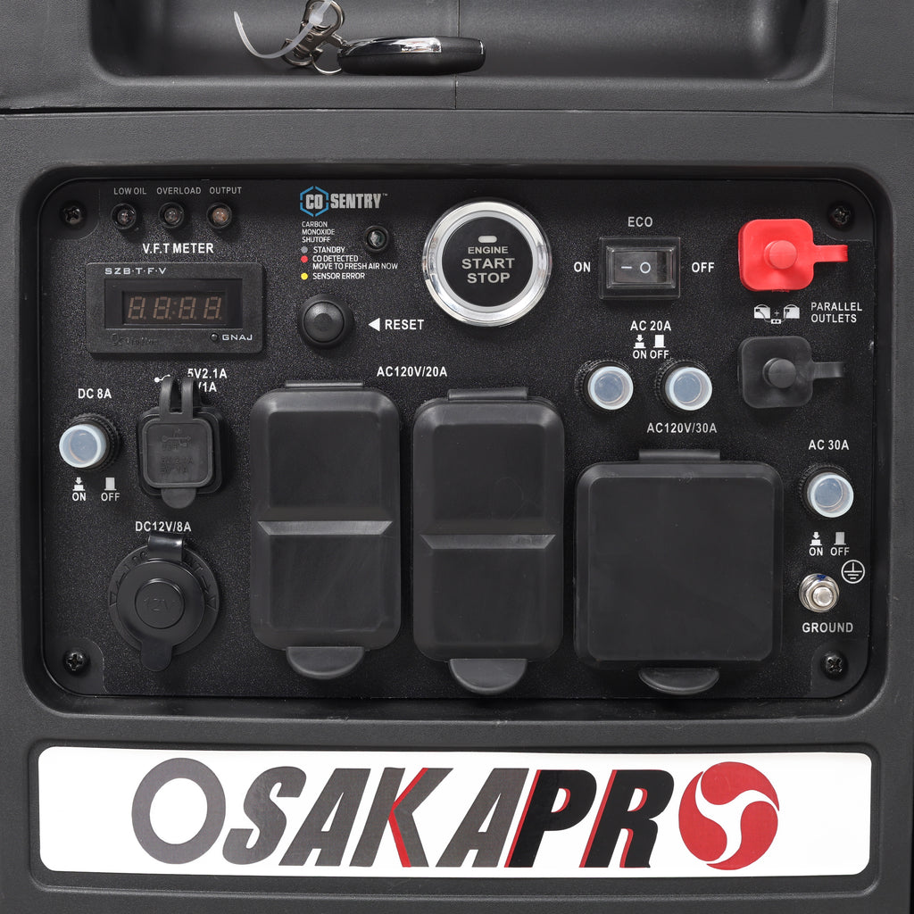 5.5KW Portable Inverter Generator with Remote Start