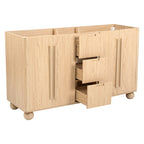 58.3" Bathroom Vanity Cabinet Only Without Vanity Top