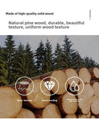 Solid Wood Coat Rack