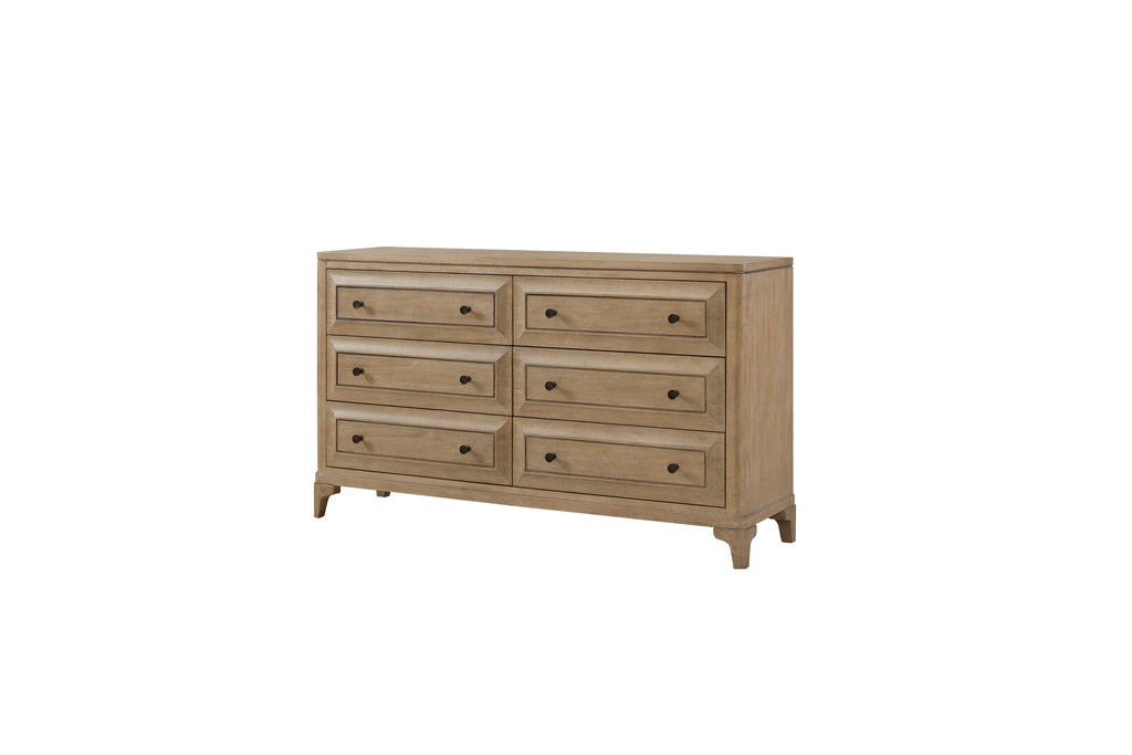 Modern 6 Drawer Dresser