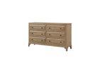 Modern 6 Drawer Dresser